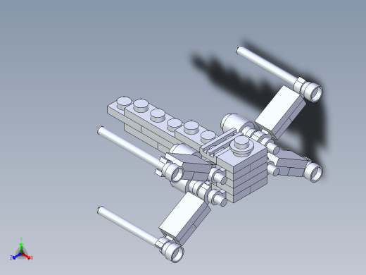B2004163-乐高 - X翼战斗机 (4484)