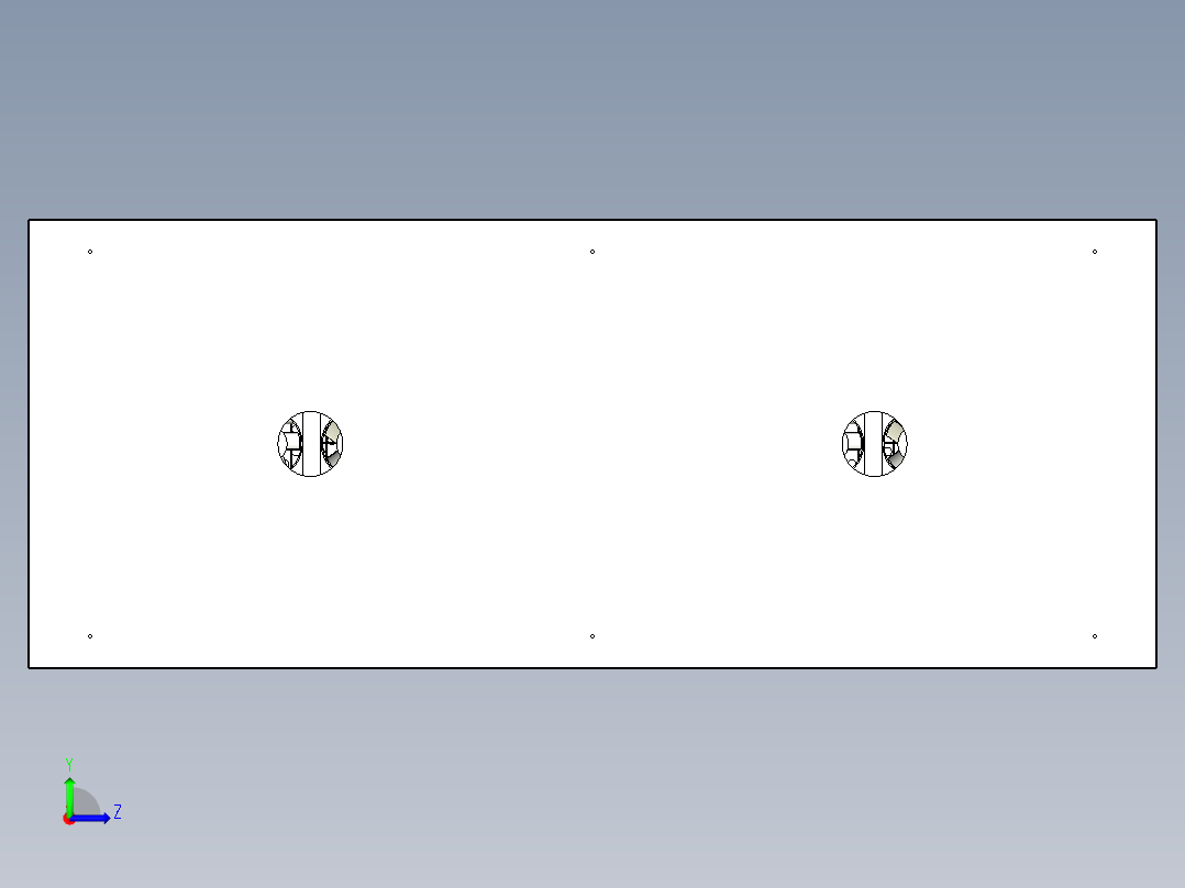 电子产品风干机左视图