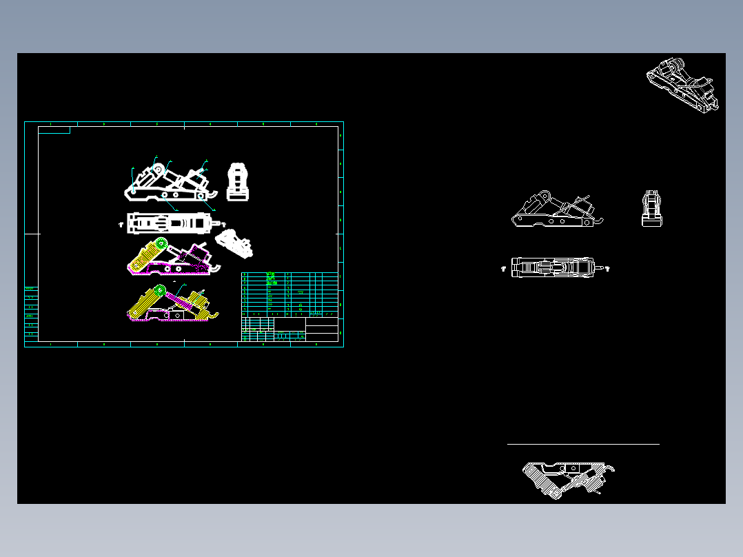 铁道液压拨道机