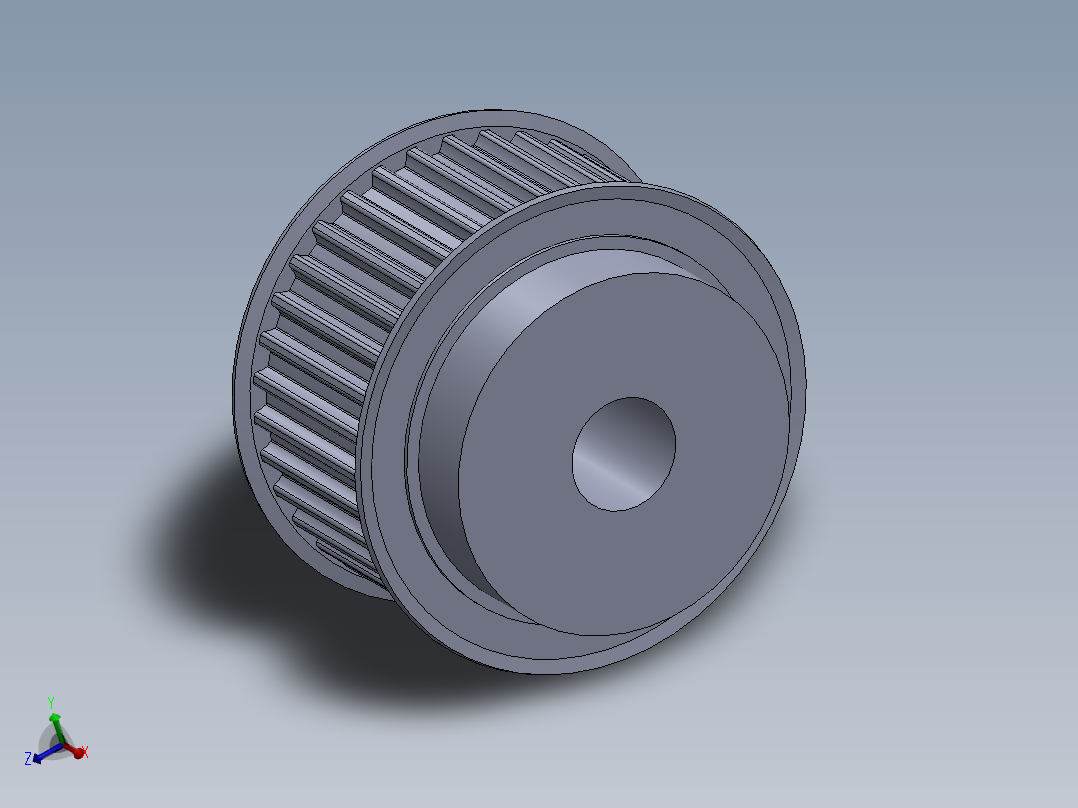 同步轮（有轮毂）35T