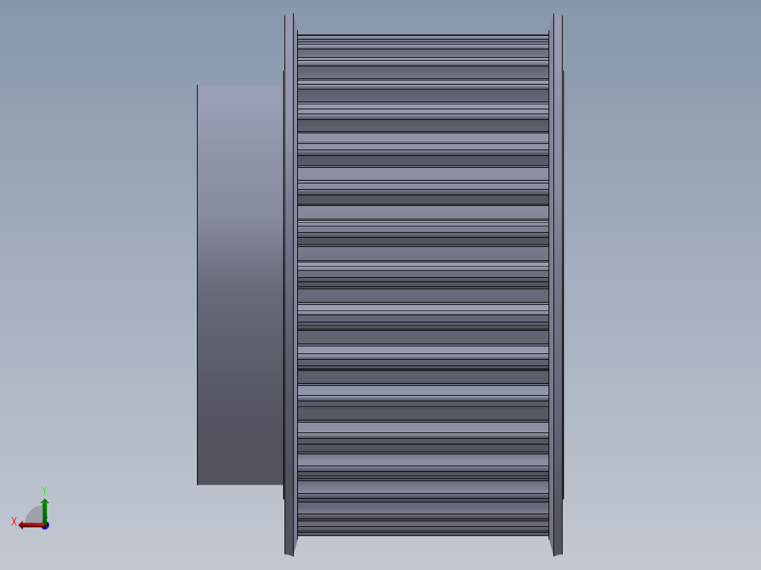 同步轮（有轮毂）35T后视图