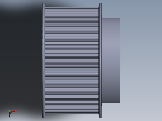 同步轮（有轮毂）35T俯视缩略图