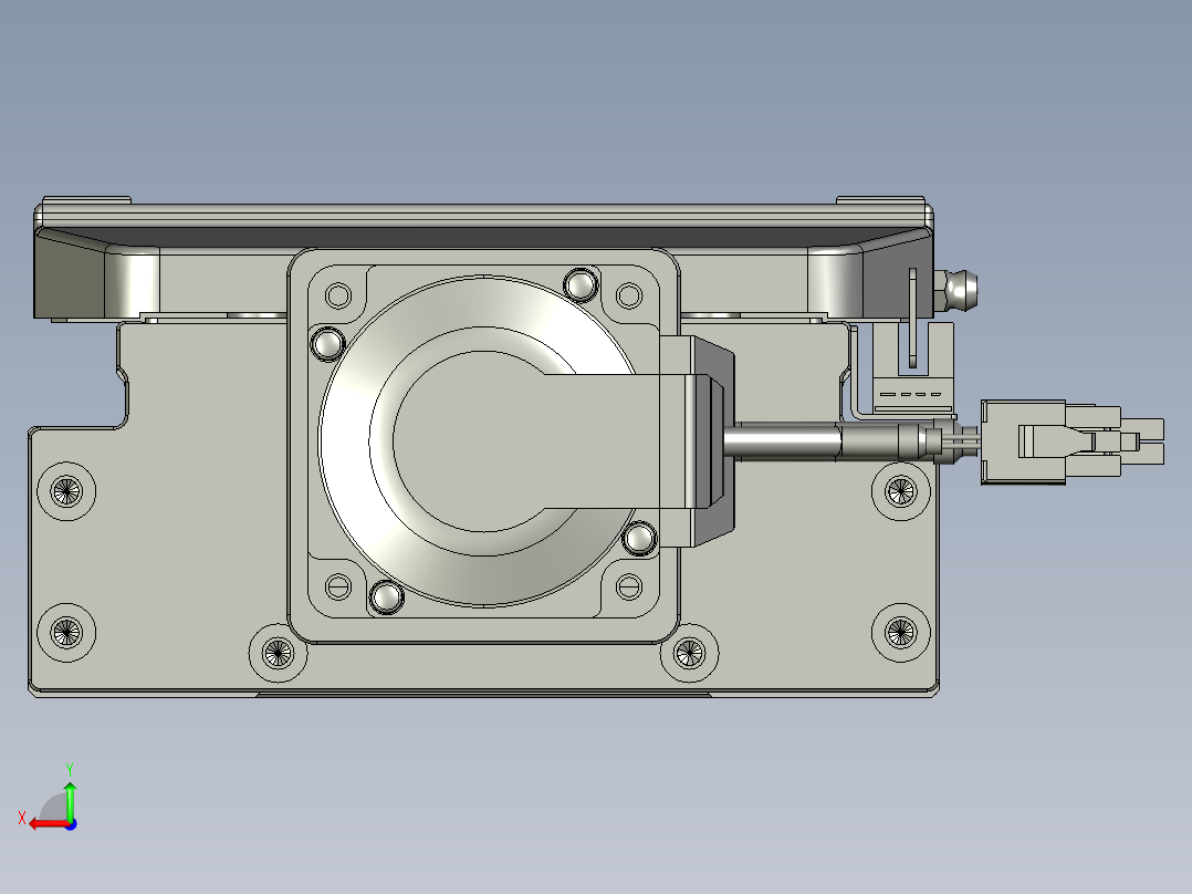 Y轴SKATH15-600-BC-P40后视图