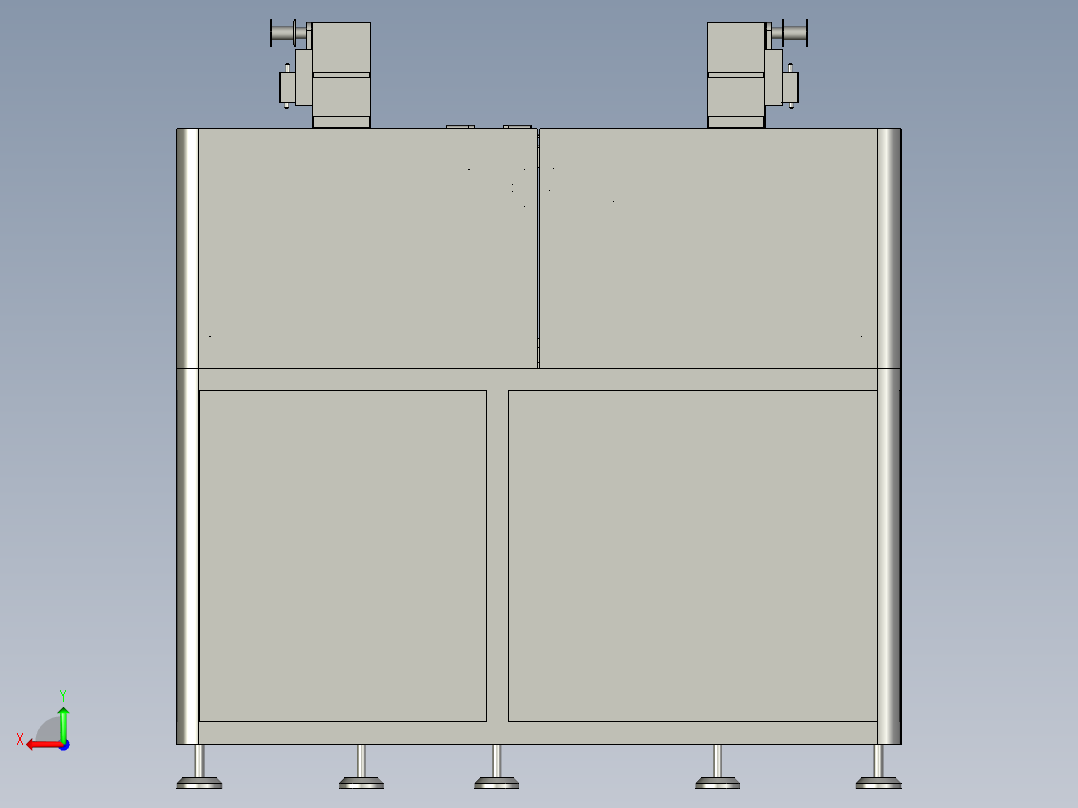 自动焊锡机后视图