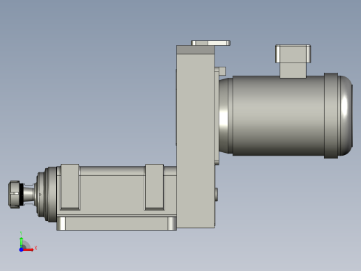 SB40-ER40-22KW-电机后置前视缩略图