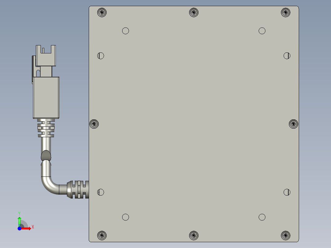 CR01-0069-检测工控机PPX-BO8070-V1CCD外观检测机前视图