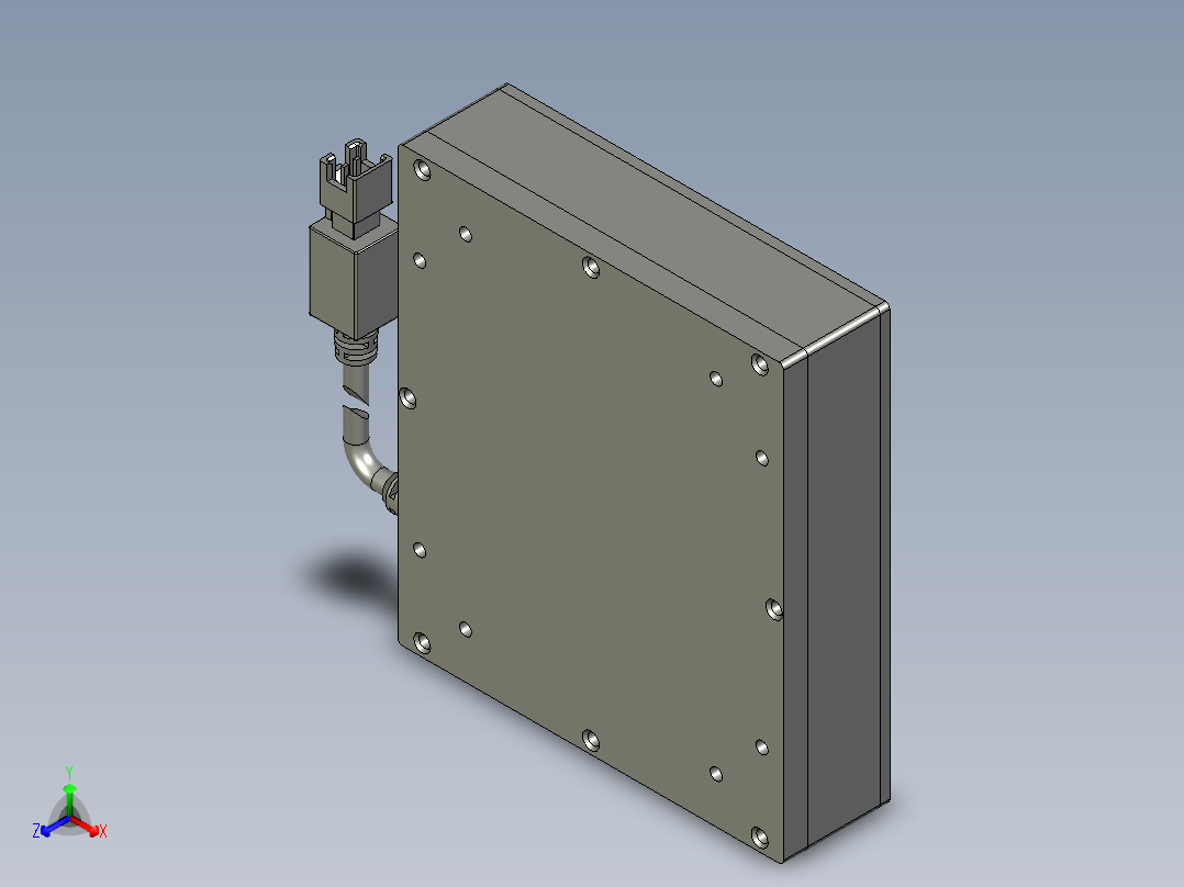 CR01-0069-检测工控机PPX-BO8070-V1CCD外观检测机正等轴测图