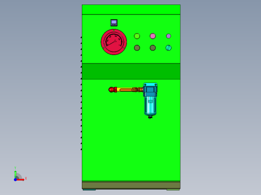 环保型真空机组装置前视缩略图