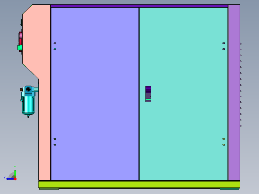 环保型真空机组装置右视缩略图
