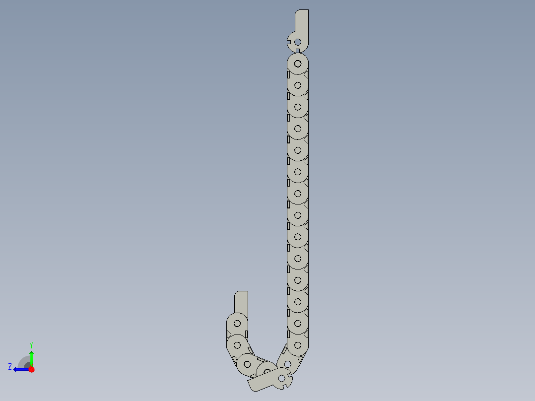 拖链TWD15-C30-R28-19-ON右视图