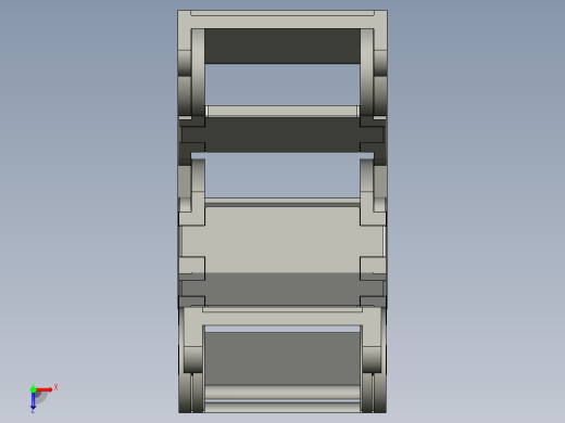 拖链TWD15-C30-R28-19-ON俯视缩略图