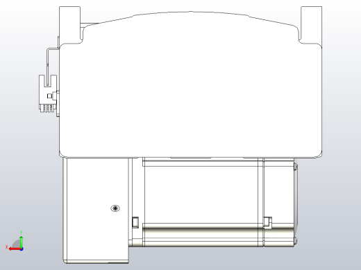 皮带直线轴半封闭可选导轨TPA-HNB-202D-140-L400-RP-C-P75-N3后视缩略图