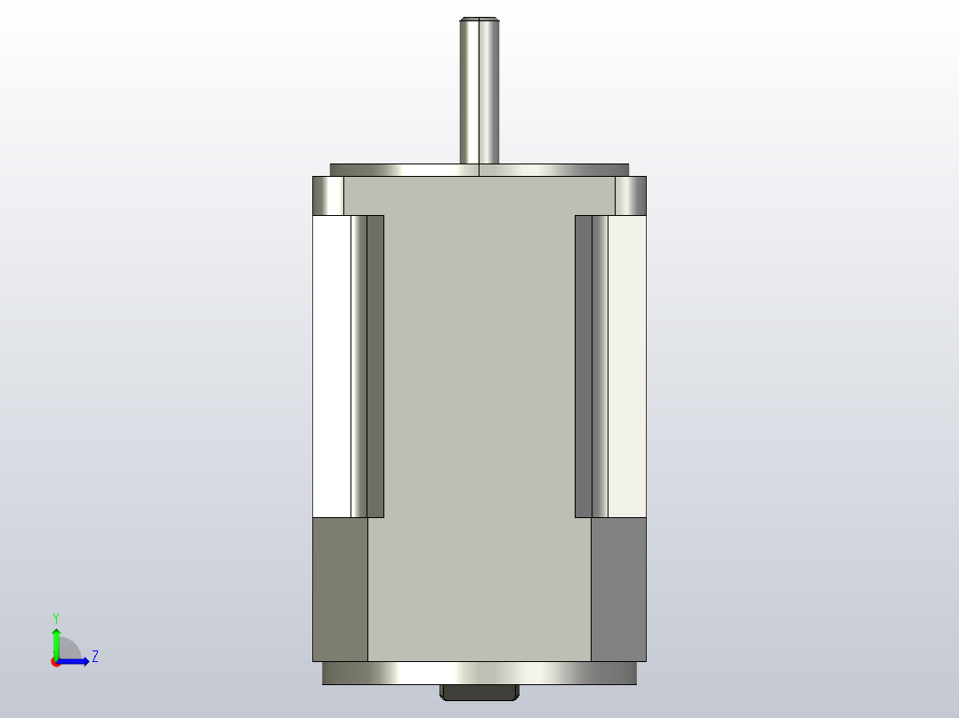 感应电机0ik3gn-d_asm_asm左视图