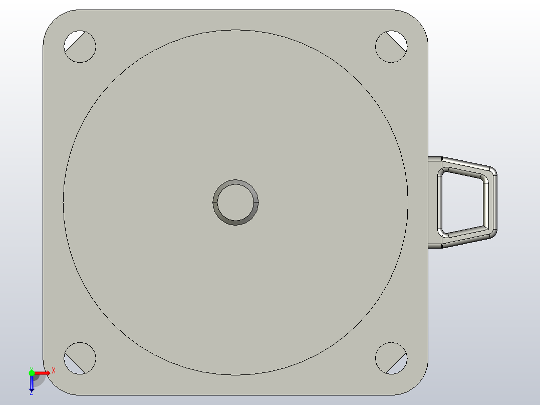 感应电机0ik3gn-d_asm_asm俯视图