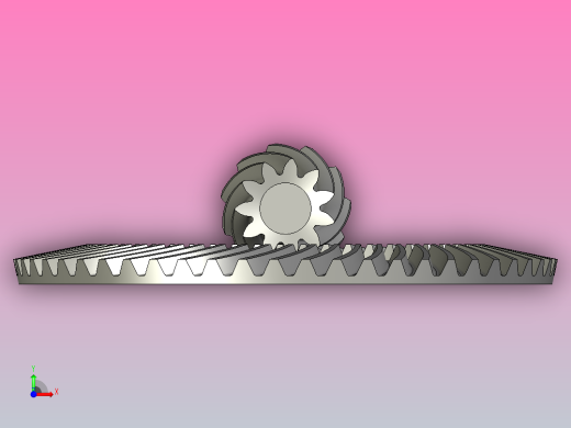 螺旋锥齿轮前视缩略图