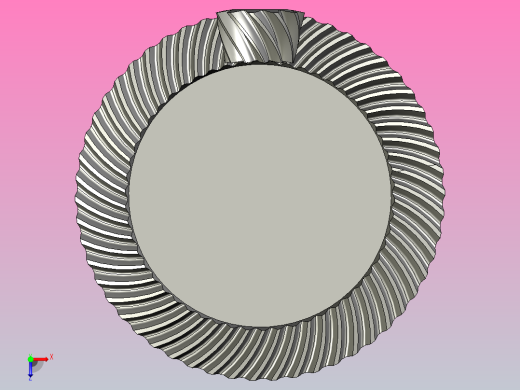 螺旋锥齿轮俯视缩略图