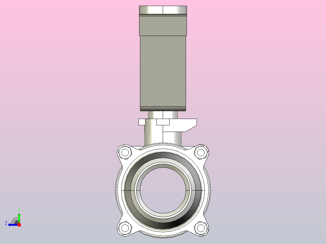 全通径1000PSI不锈钢对焊球阀DN15_3右视图
