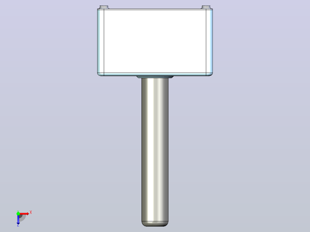 电池充电器PCB盒俯视图