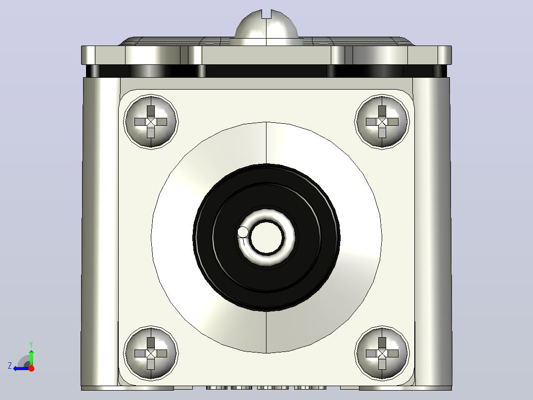 YBLX-K3_20S_W行程开关三维模型202104右视图