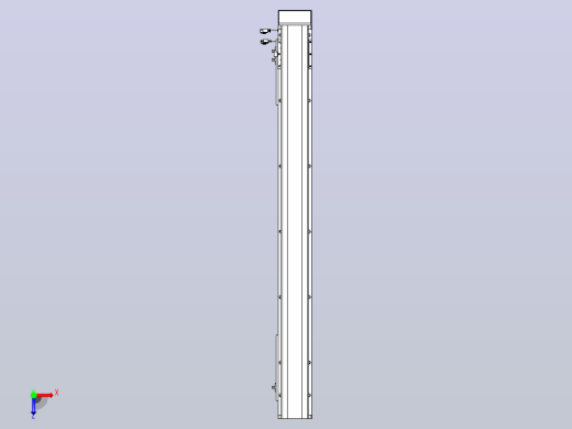 MTH12标准螺杆滑台[MTH12-L#-1000-BM-P10-C3]俯视缩略图