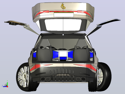 SUV汽车，右视缩略图