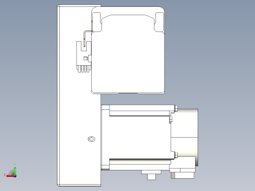皮带直线轴半封闭可选导轨TPA-HNB-65S-90-L250-RP-C-P20-N3后视缩略图
