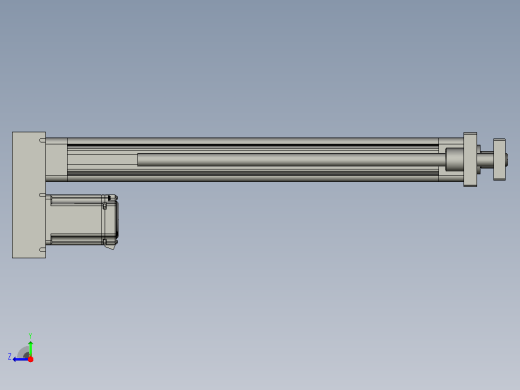 伺服电缸SOE40-L10-C-S350-P-FG-P40-D3右视缩略图