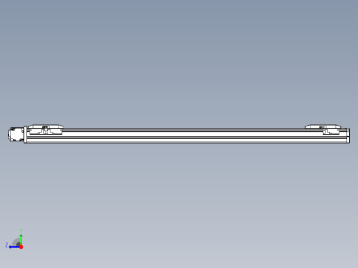 皮带直线轴双滑块型TPA-GCBS-50-P42-L375-DL-M10-N3右视缩略图