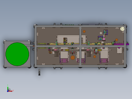 连接器端子插针组装机（sw18可编辑+工程图）前视缩略图