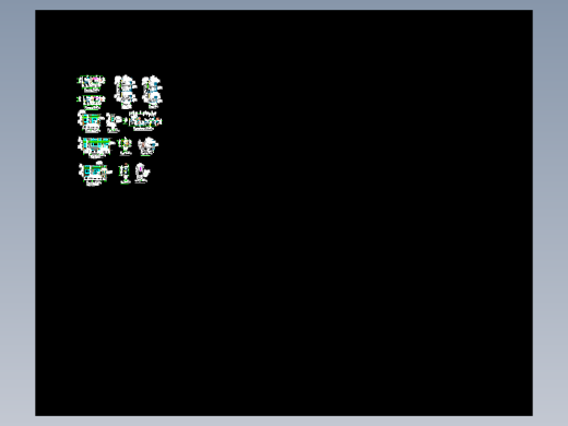 常用住宅阳台剖面节点构造详cad图纸建筑结构节点详CAD图纸