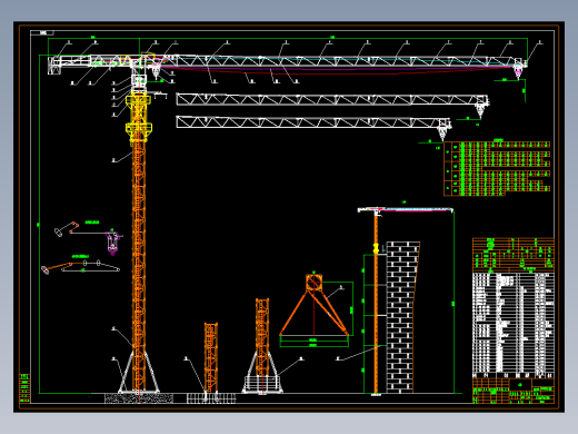 TC6012塔式起重机回转机构设计
