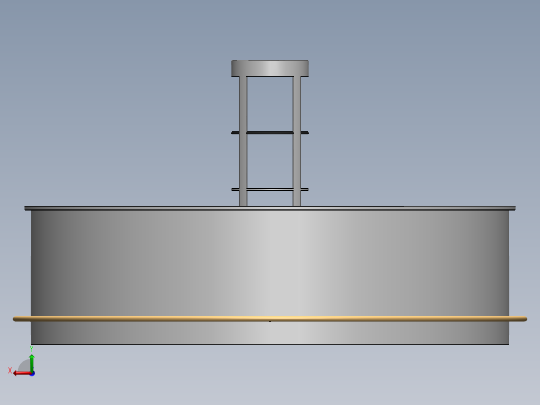 吧台商品展示架书架SW2015后视图