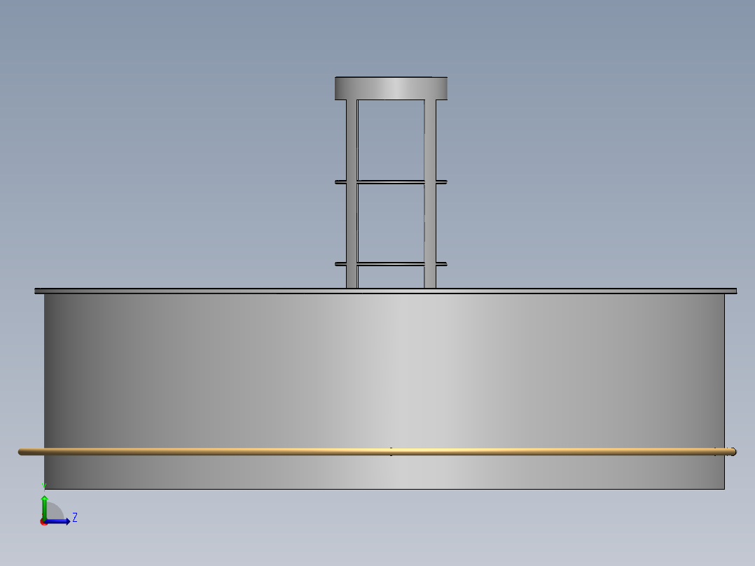 吧台商品展示架书架SW2015左视图