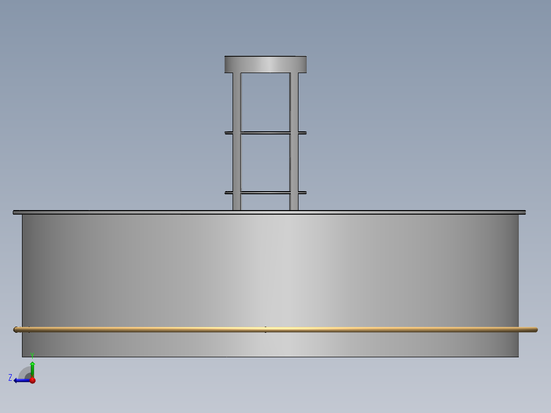 吧台商品展示架书架SW2015右视图