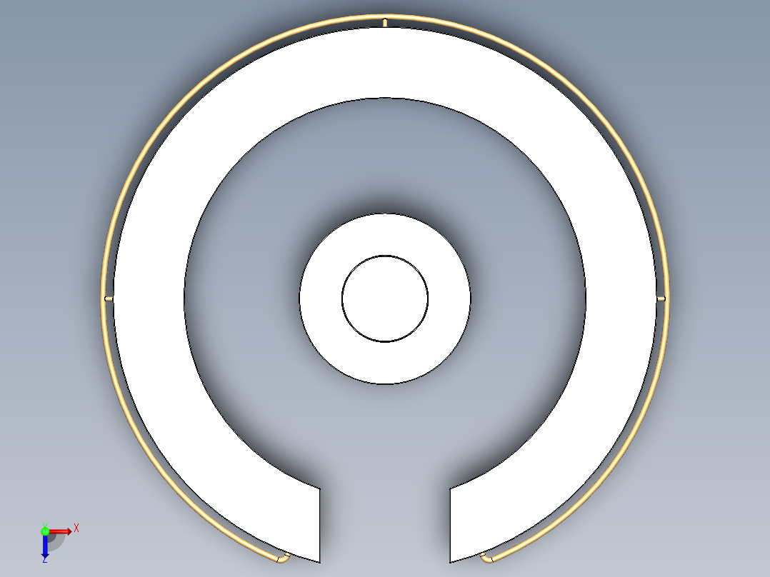 吧台商品展示架书架SW2015俯视图
