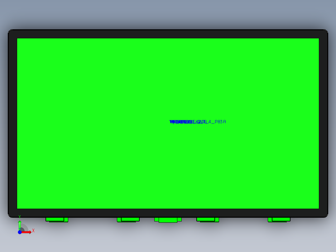 32”LED液晶电视机前视图