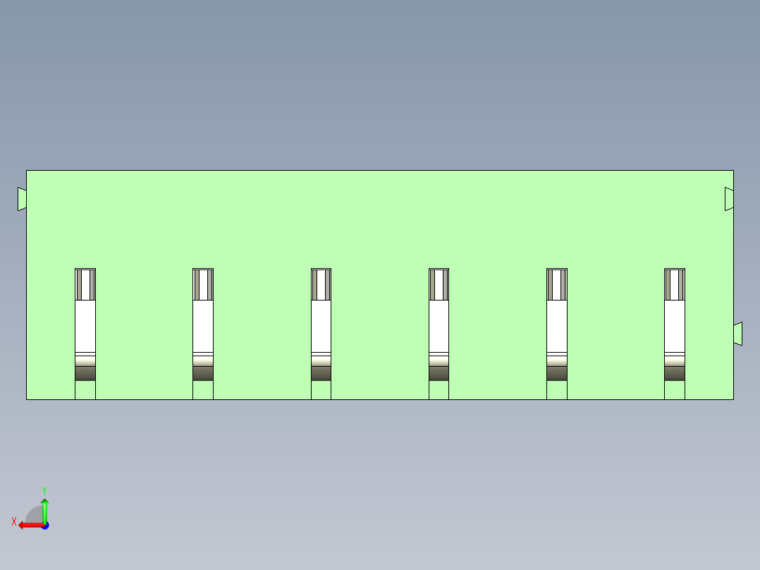 PCB_Terminal_Block_6-P3.5后视图