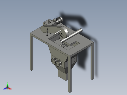 PVC管材切割撕碎机