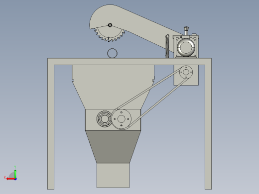PVC管材切割撕碎机后视缩略图