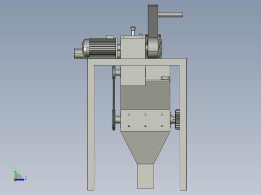 PVC管材切割撕碎机左视缩略图
