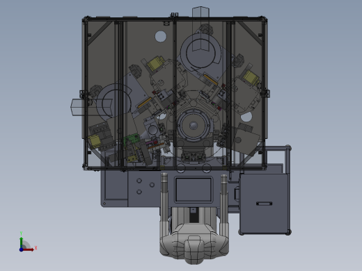 半自动端子插入机装配前视缩略图
