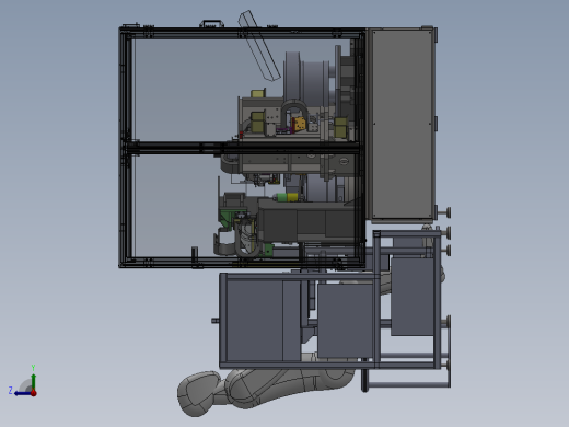 半自动端子插入机装配右视缩略图