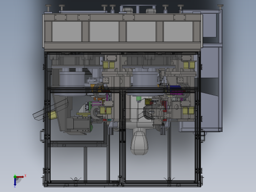 半自动端子插入机装配俯视缩略图