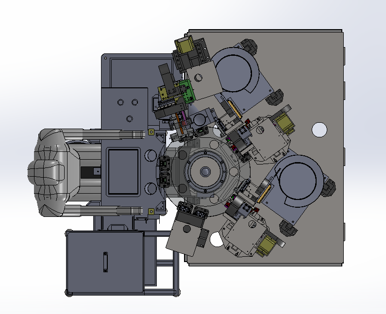 半自动端子插入机装配