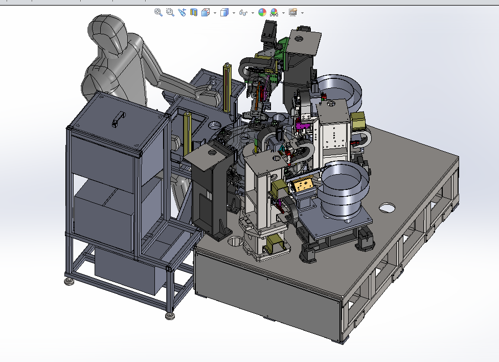 半自动端子插入机装配