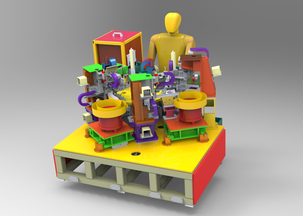 半自动端子插入机装配