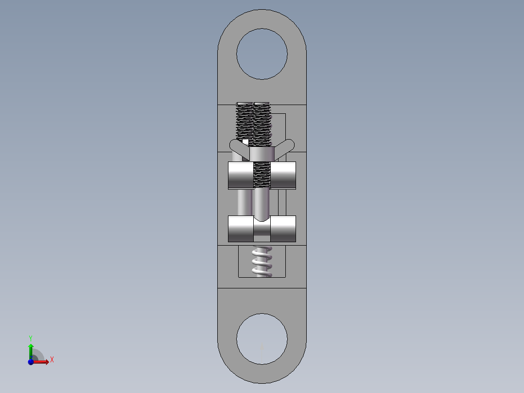 电缆支撑保护架前视图