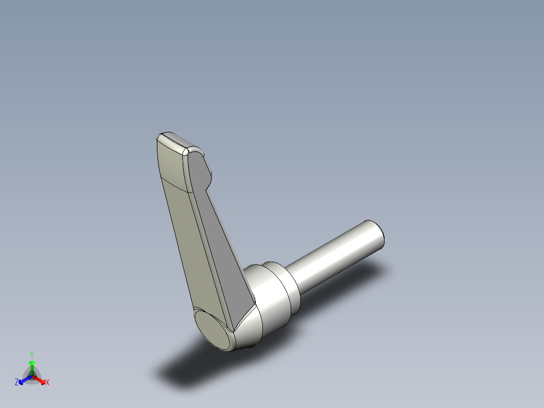 調整式把手(鋅合金)5568-3D多系列多零件图纸模型正等轴测图