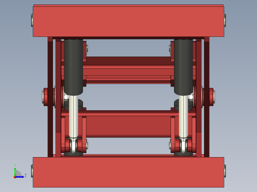 剪式举升机左视缩略图