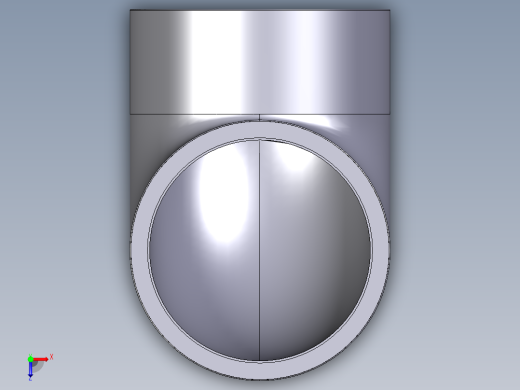 2GLV 90用溶剂焊接插座弯头俯视缩略图